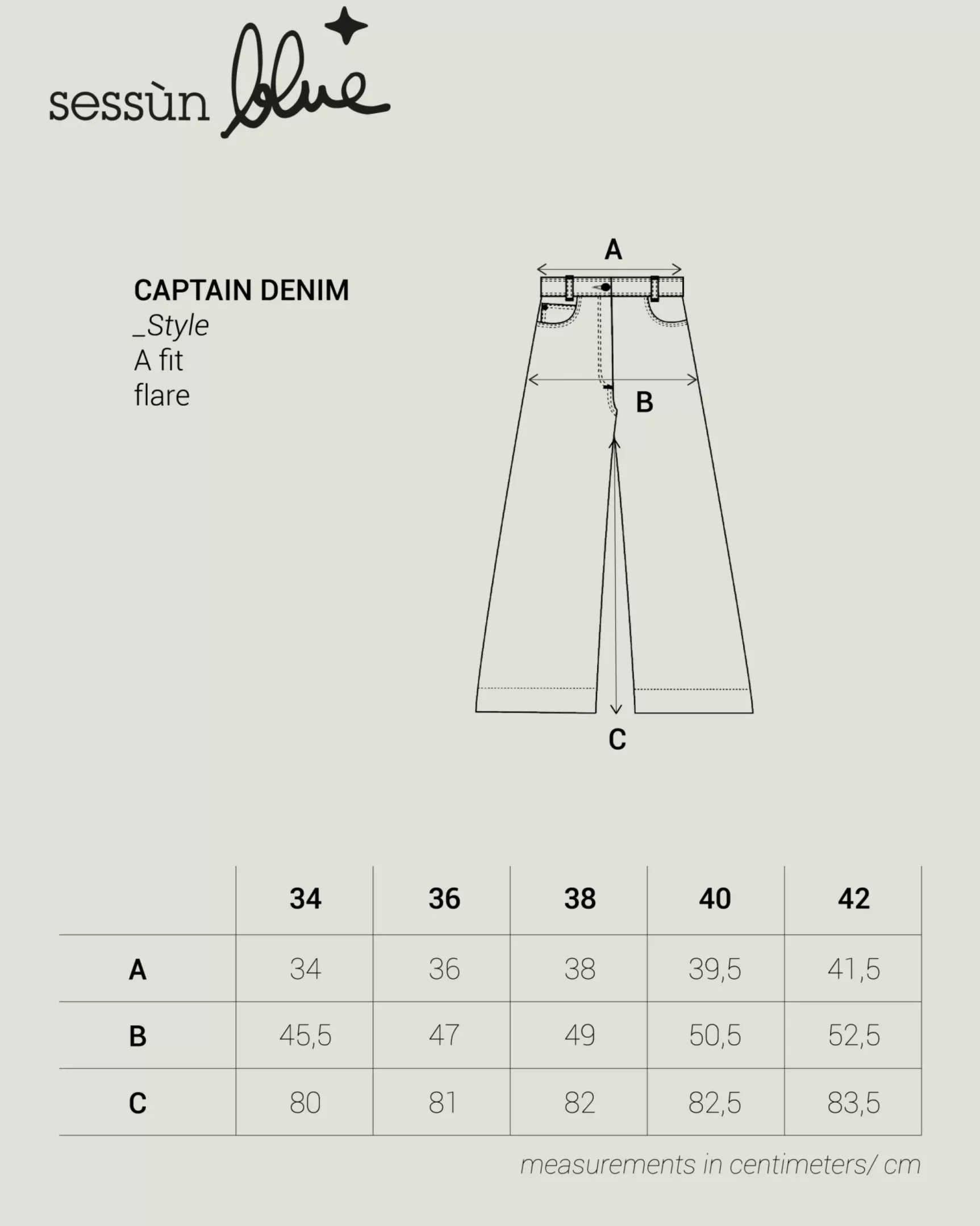 Best Captain denim Taille haute