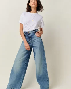 New Captain denim Taille haute