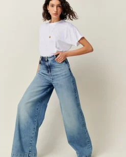 New Captain denim Taille haute