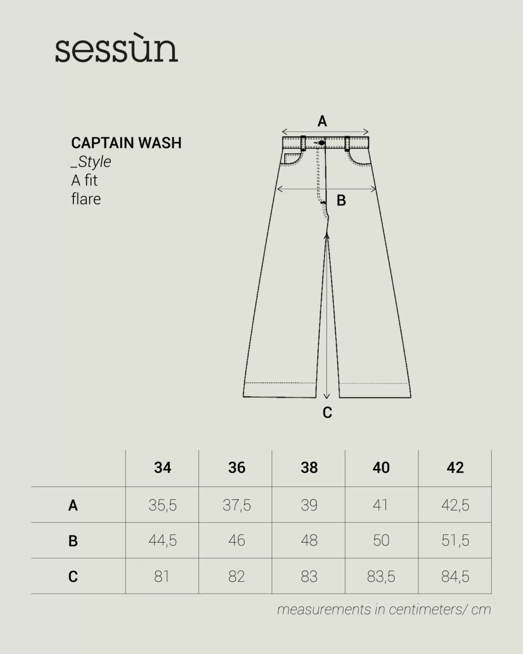 Online Captain wash Pantalons