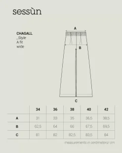 New Chagall Pantalons larges