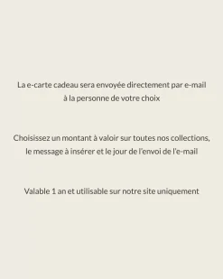 New E-carte cadeau Livres et artisanat
