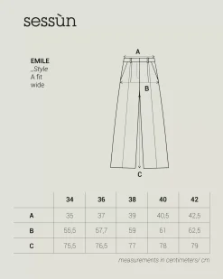 Discount Emile Pantalons larges