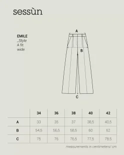 Outlet Emile Pantalons larges