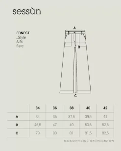 New Ernest Pantalons droits
