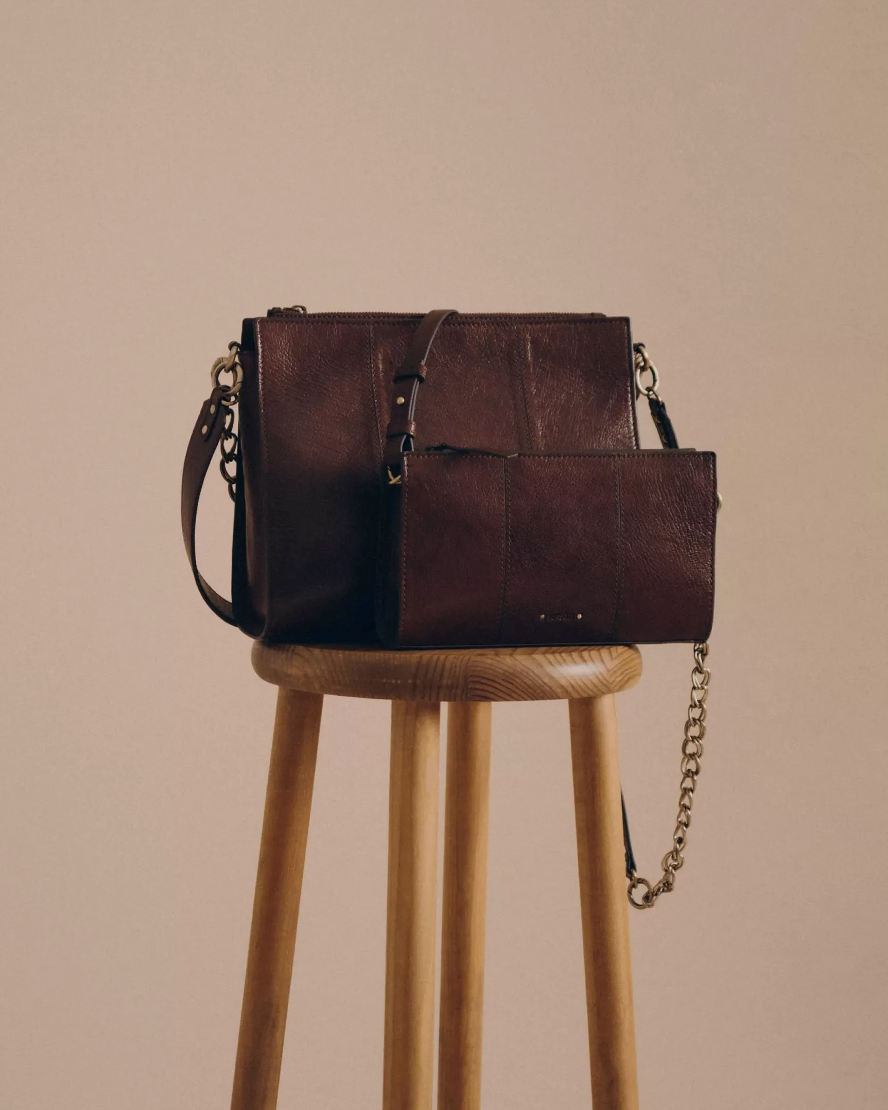 Sale Farawa leather Sacs en cuir