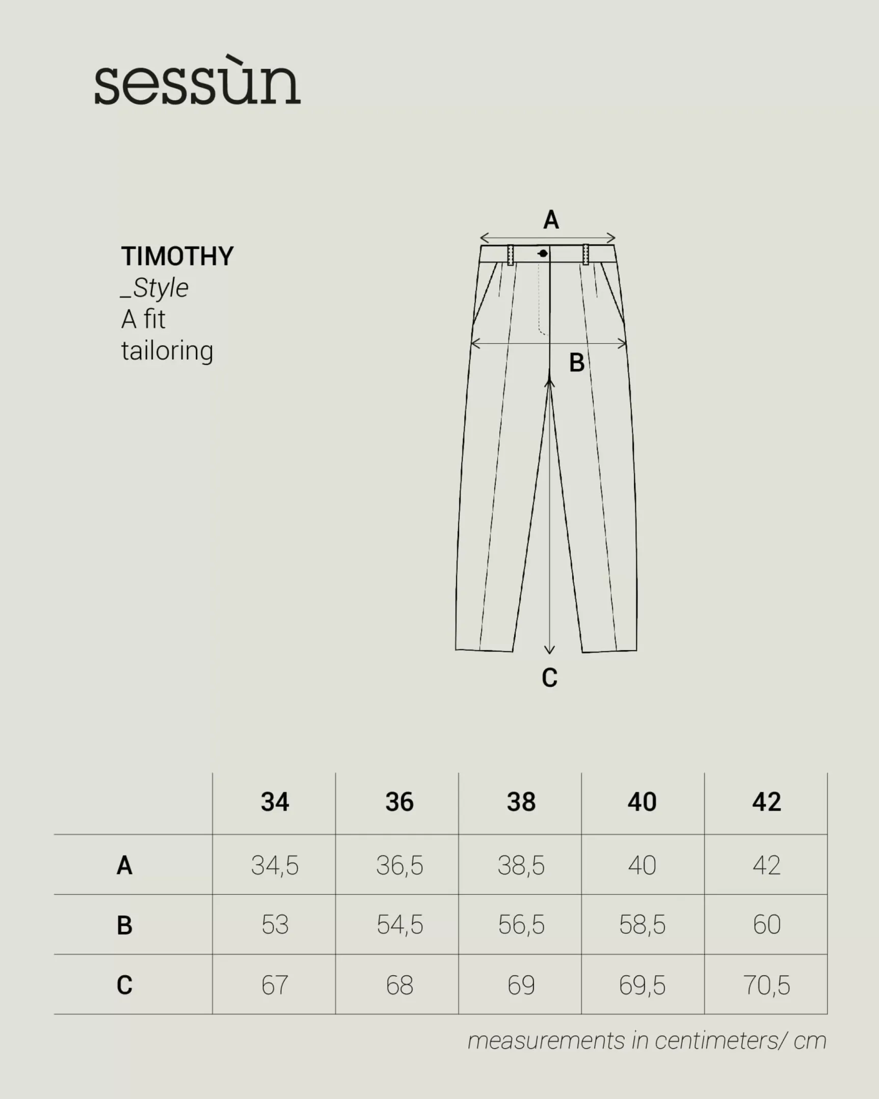 New Timothy Taille haute