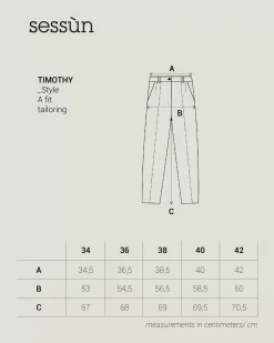 Sale Timothy Pantalons